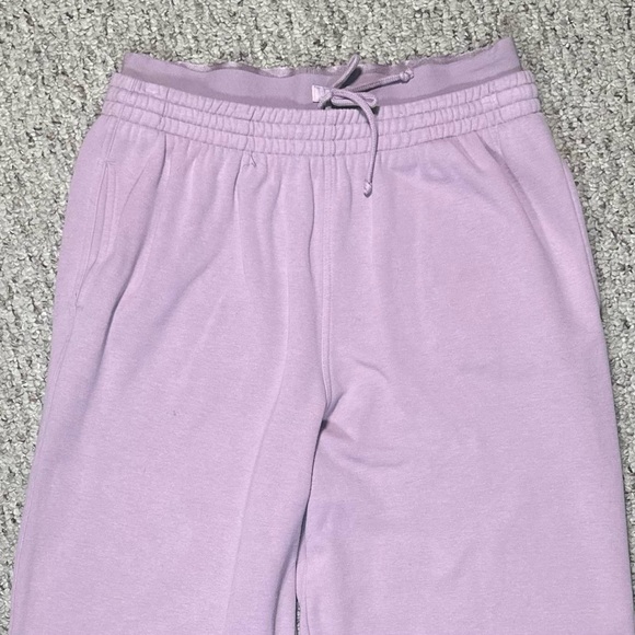 Skims Double Band Wide Leg Sweatpants Blush Pink Size Medium - Picture 2 of 5